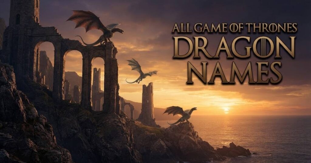 All Game of Thrones Dragon Names