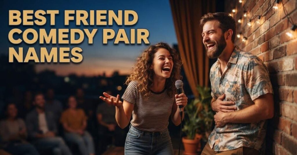 Best Friend Comedy Pair Names