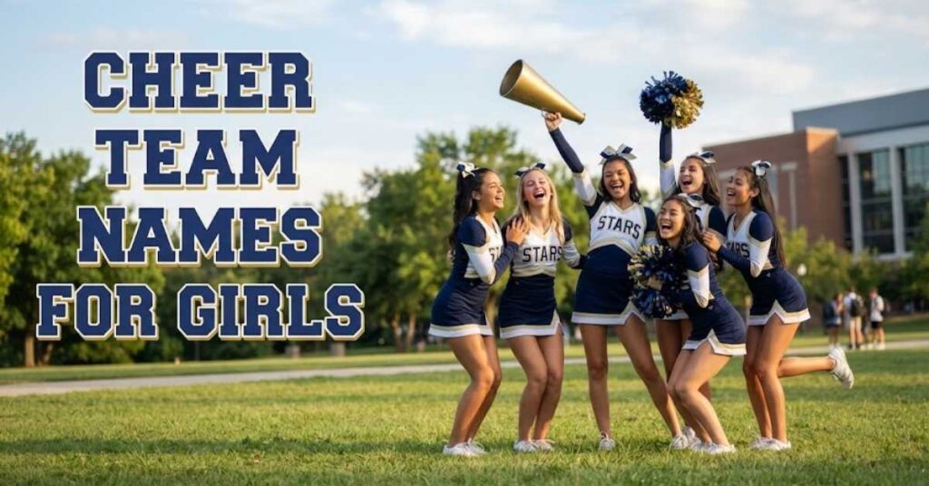 Cheer Team Names for Girls