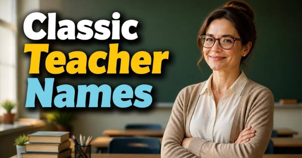 Classic Teacher Names