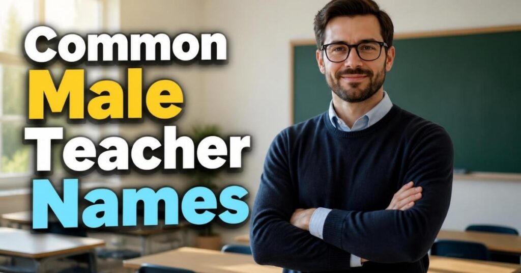 Common Male Teacher Names