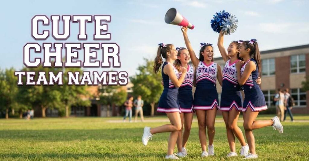 Cute Cheer Team Names
