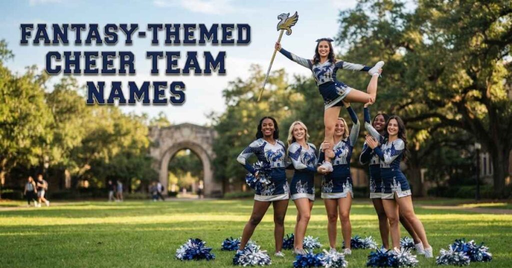 Fantasy-Themed Cheer Team Names
