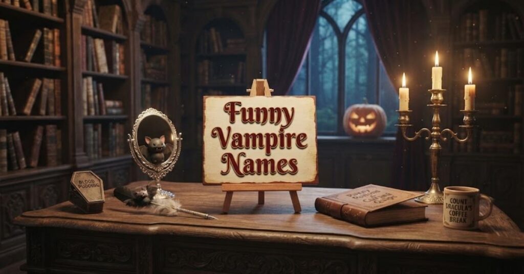 Funny Vampire Names