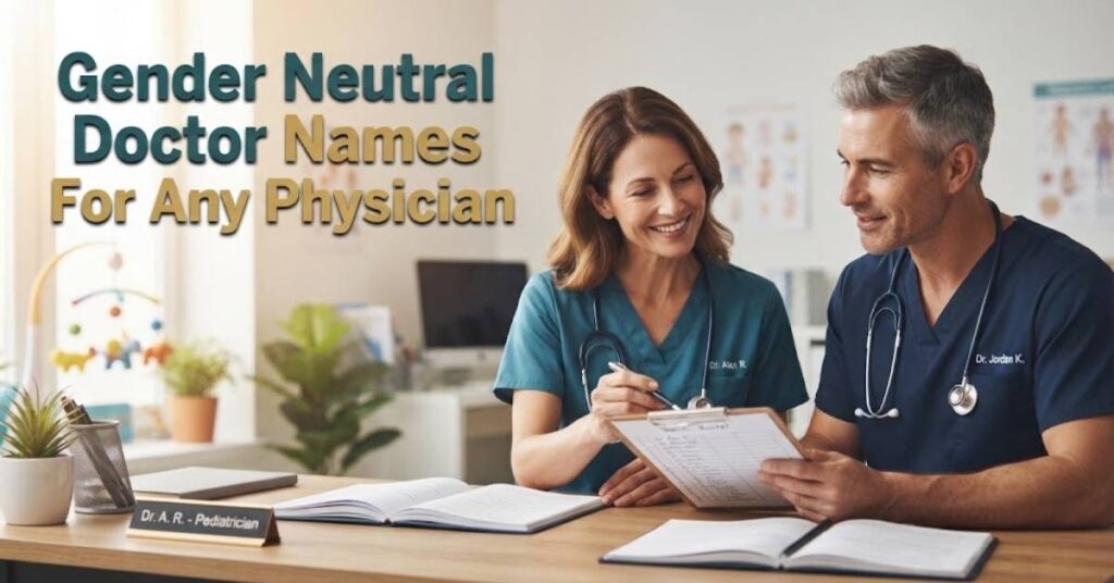 Gender Neutral Doctor Names for Any Physician