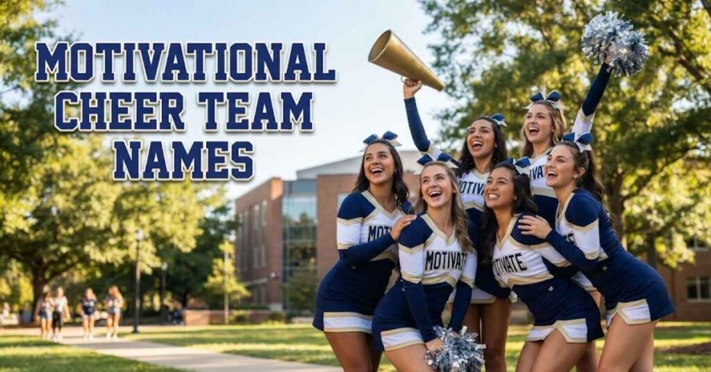 Motivational Cheer Team Names