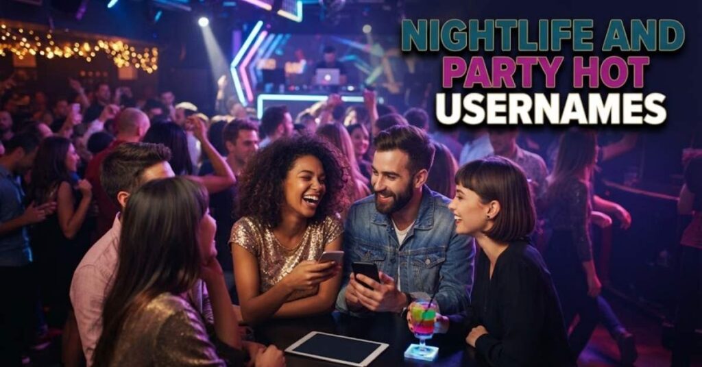 Nightlife and Party Hot Usernames