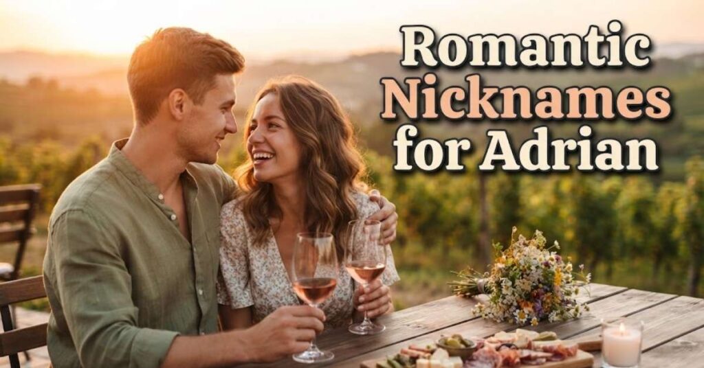 Romantic Nicknames for Adrian