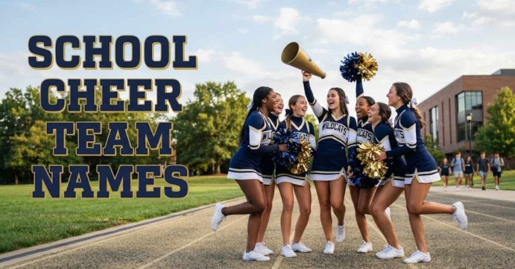 School Cheer Team Names