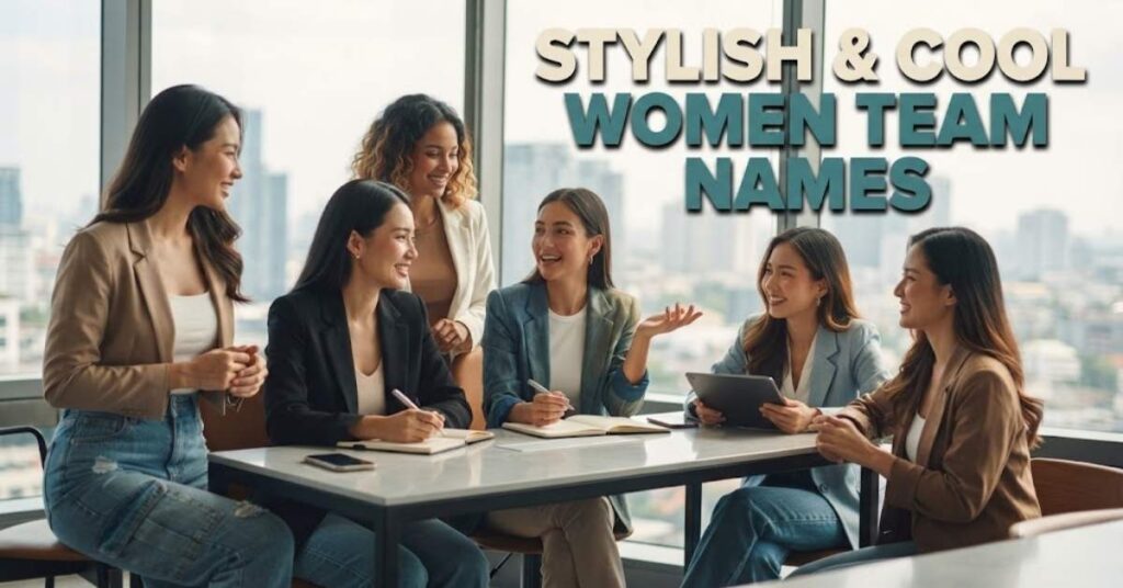 Stylish & Cool Women Team Names
