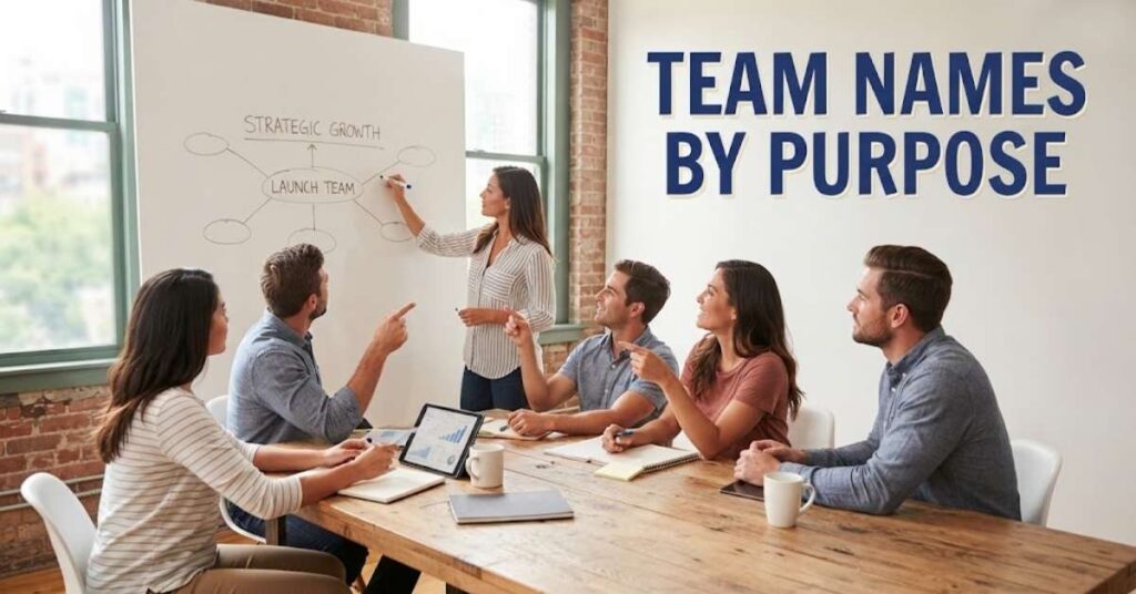 Team Names by Purpose