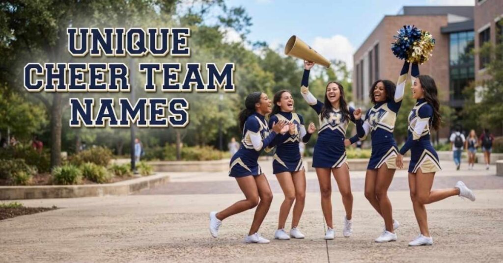 Unique Cheer Team Names