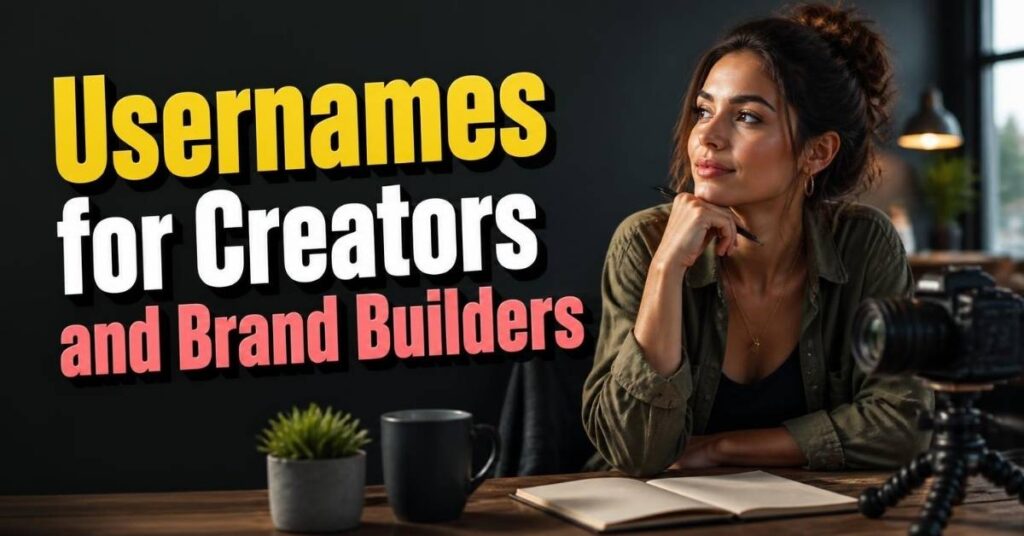 Usernames for Creators and Brand Builders