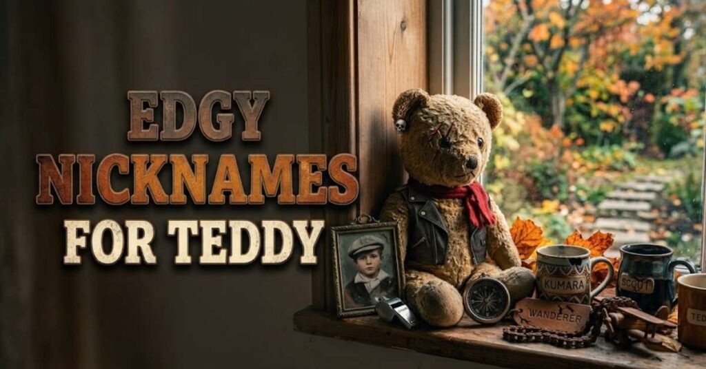 Edgy Nicknames for Teddy