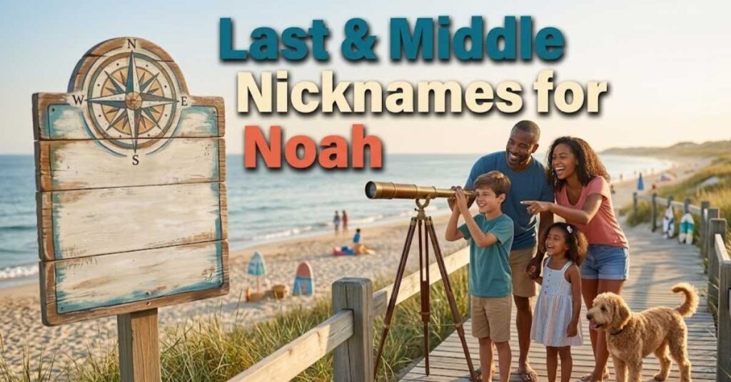 Last & Middle Nicknames for Noah