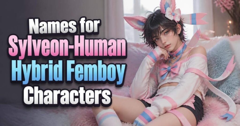 Names for Sylveon-Human Hybrid Femboy Characters