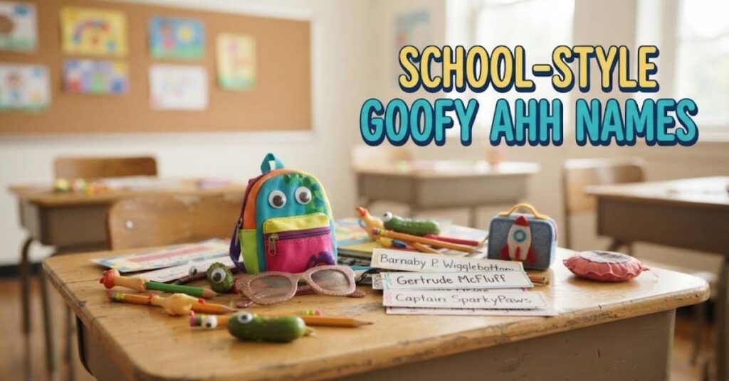 School-Style Goofy Ahh Names